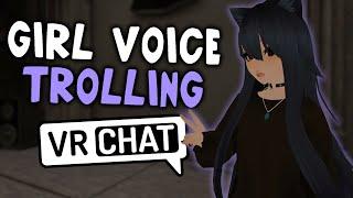 "you're actually terrifying.." | VRChat Girl Voice Trolling