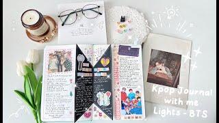 Kpop Journal with me - Lights | BTS ️ | Bullet Journal