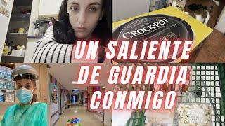 #vlog Un saliente de guardia de Pediatría conmigo: crockpot y más || Medicina con Inés