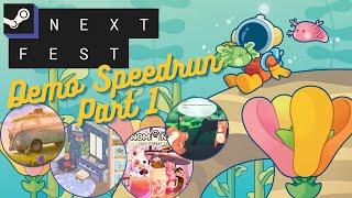 Steam Next Fest | Demo Speedrun | Part 1