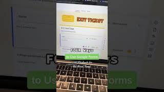 Four Ways to Use Google Forms with Students #googleforms #googleedu #shorts