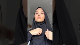 No pin hijab style  #hijab #hijabstyle #hijabtutorial #hijabers #shorts