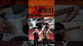 The Memory Remains - Metallica (Chorus 2 & Melodic Bridge) #metallicariffs #guitarcover #metal