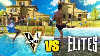  ELITES vs PIRLASV | FOOTBALL CHALLENGE in PISCINA!