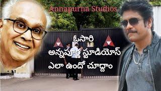 Inside Annapurna Studios l Shooting Place for Every movie l Hyderabad Annapurna Studios l Movies