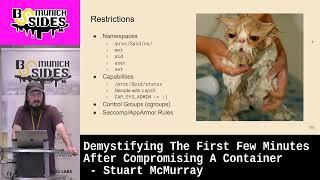 Demystifying The First Few Minutes After Compromising A Container - Stuart McMurray