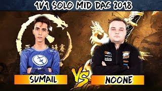 Noone vs SumaiL - MANGO STRAT - FASTEST 1v1 EVER? SOLO MID - DAC 2018 DOTA 2