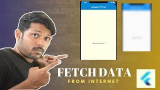 Flutter App - Fetch Data from Internet | Http Get Package | Flutter Application Development