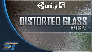 Creating a Distorted / Frosted Glass Material in Unity