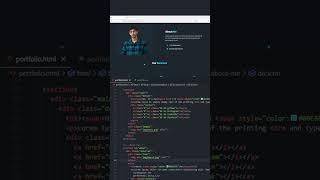 Personal Portfolio website design using pure HTML, CSS & JAVASCRIPT | Responsive portfolio website