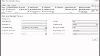 General Ledger Overview