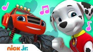 I Love My Nick Jr. Friends Song  w/ PAW Patrol, Blaze & Santiago! | Nick Jr.