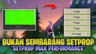 KODE SETPROP TERBARU!!! SETPROP MAX PERFORMANCE NON ROOT TERBARU WORK ALL DEVICE - Genshin Impact