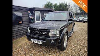 2009 Land Rover Discovery 3 TD HSE SUV 2.7 Automatic Diesel