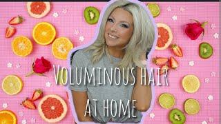 *hair tutorial* VOLUMINOUS BLOWOUT LOOK AT HOME