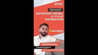 Most important metric in offline distribution I Growth Tales by ETML I Arindam Paul, CBO, Atomberg