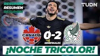 HIGHLIGHTS - Canadá 0-2 México | CONCACAF Nations League 24/25 | TUDN