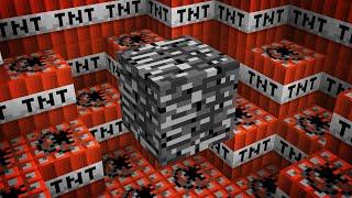 Minecraft - Can some TNT destroy Bedrock or Obsidian? How to: