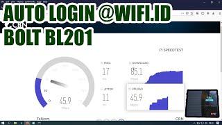 REVIEW AUTOLOGIN @WIFI.ID WIFI ID DI ROUTER BEKAS BOLT BL201 BL100 UPGRADE OPENWRT SPEEDTEST  MANTAP