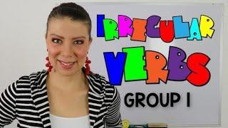 LISTA DE VERBOS IRREGULARES EN INGLES - GRUPO 1 | SIGNIFICADO Y EJEMPLOS | IRREGULAR VERBS