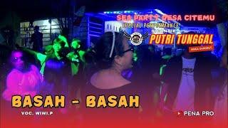 BASAH - BASAH Voc. WIWI. P || SICANTIK PUTRI TUNGGAL || SEA PARTY DESA CITEMU - CIREBON 2024