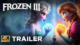 FROZEN 3 (2024) Anna with fire | Teaser Trailer | Disney Animation Concept [4K] FIRST LOOK