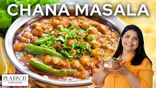 Super EASY Chana Masala Recipe | Chole Masala Recipe