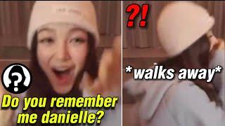 Danielle's Viral Reaction to 'Classmate' During Fancall...