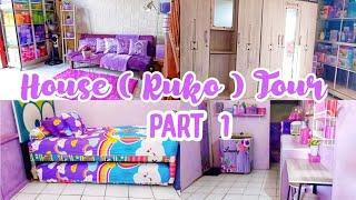 HOUSE (RUKO) TOUR PART 1 || RUANG DEPAN DAN RUANG TENGAH LANTAI 1