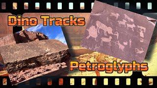 Moab's Petroglyphs and Dino Tracks; Stories Across America