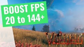 Valheim - How to BOOST FPS and Increase Performance on any PC