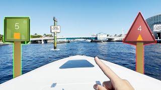 How to Navigate the ICW: Channel Markers, Bridges and Wake Zones