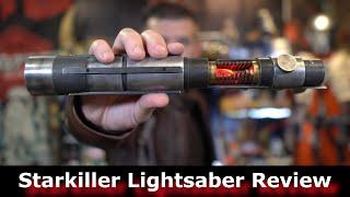Star Wars: Starkiller Weathered Lightsaber Review ( Vader's Sabers , TXQ )