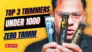 top 3 trimmers under 1000 | best vgr trimmers under 1000 | zero  trimmer under 1000 | vgr v 228 |