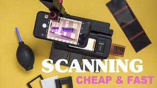the CHEAPEST & FASTEST WAY TO SCAN IN YOUR FILM | (LAB vs. EPSON vs. PHONE)