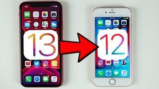 How to Downgrade iOS 13 to iOS 12! (Without Losing Data)