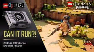 Testing LEGO Horizon Adventures on Yuzu Emulator with GTX 560 Ti 1GB – Can It Run?!