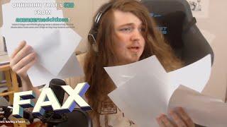 I let my twitch chat donate through a fax machine (aka FAX HELL)