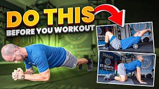 My Pre Workout Back Pain Mobility & Stretch Routine