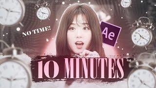 10 minutes editing challenge!! - after effects | ttchanell