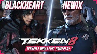 TEKKEN 8  BlackHeart (CLIVE) vs Newix (VICTOR) Aggressive Gameplay  T8 Ranked Match 