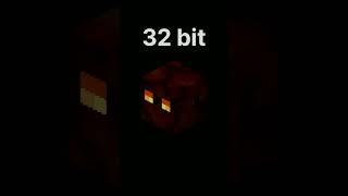 1,2,4,8,16,32,64,128bits Minecraft magma cube #bits #minecraft #happy #youtube #shorts #magmacube