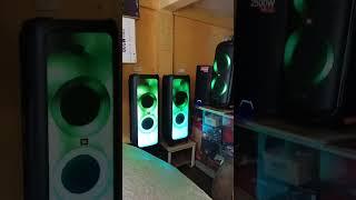 2 JBL partybox 1000 + 2 JBL partybox 710 +2  alto ts412 + Mackie mix 8 mixer pang new year