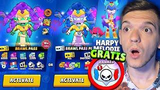 PRIMUL SKIN HARPY MELODIE SI NOUL BRAWL PASS GRATIS DIN ROMANIA!