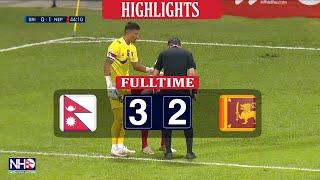 HIGHLIGHTS: NEPAL 3-2 SRILANKA | SAFF CHAMPIONSHIP 2021