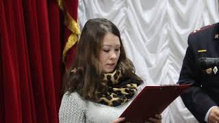 Присяга новой гражданки РФ в белгородском музее-диораме