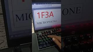 Micro phone Symbol Tricks #Mircophone #Computer #keyboard #computer #artclothing #typing