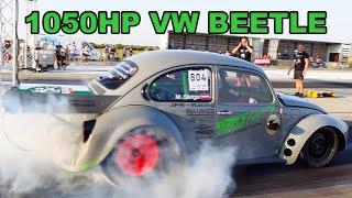 1050HP 2.8L BMW M50 POWERED VW BEETLE - 9.0 1/4 MILE