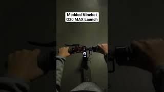 MODDED NINEBOT MAX G30 ACCELERATION #shorts