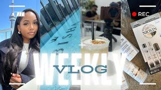 VLOG: Going for brunch, Working, Attending events, Life in Toronto